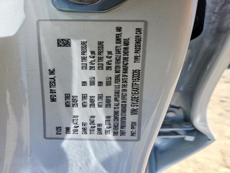 2026 TESLA MODEL 3 13