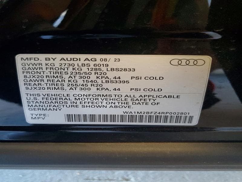 2024 AUDI Q4 E-TRON PRESTIGE 14