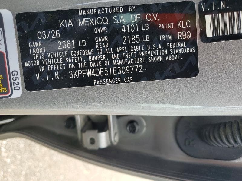 2026 KIA K4 GT LINE 13