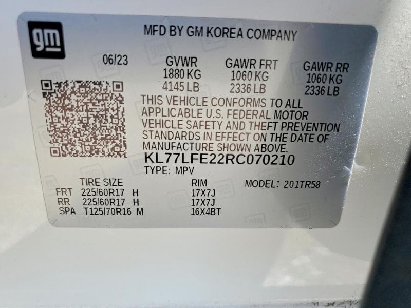 2024 CHEVROLET TRAX LS 13
