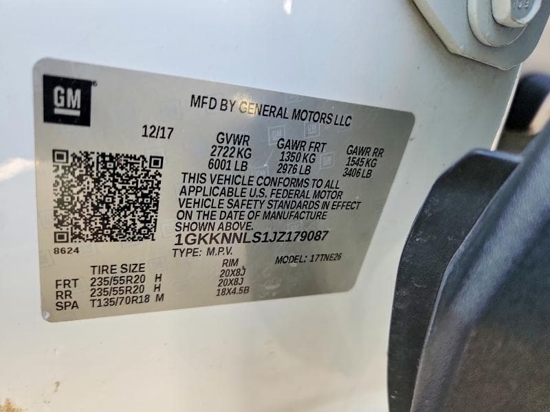 2018 GMC ACADIA SLT-2 13