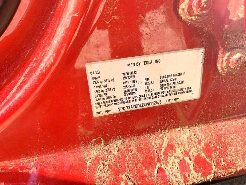 2023 TESLA MODEL Y 12