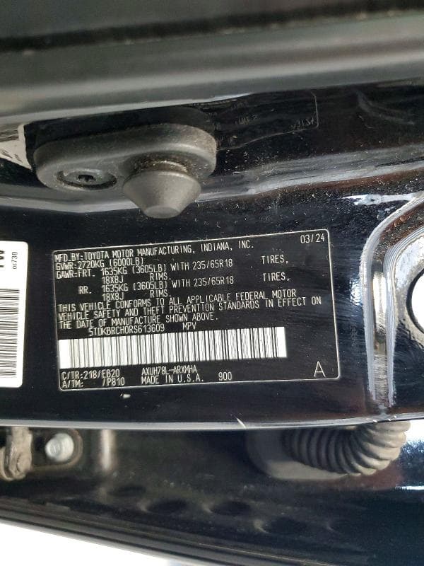2024 TOYOTA HIGHLANDER HYBRID XLE 13