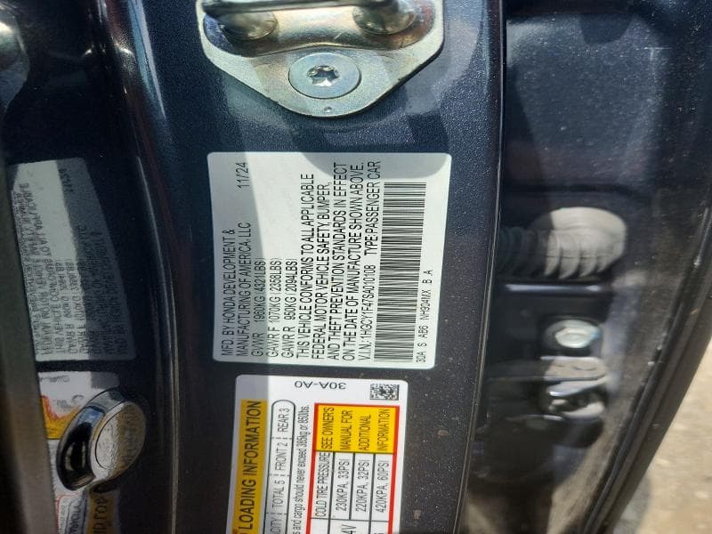 2025 HONDA ACCORD SE 12