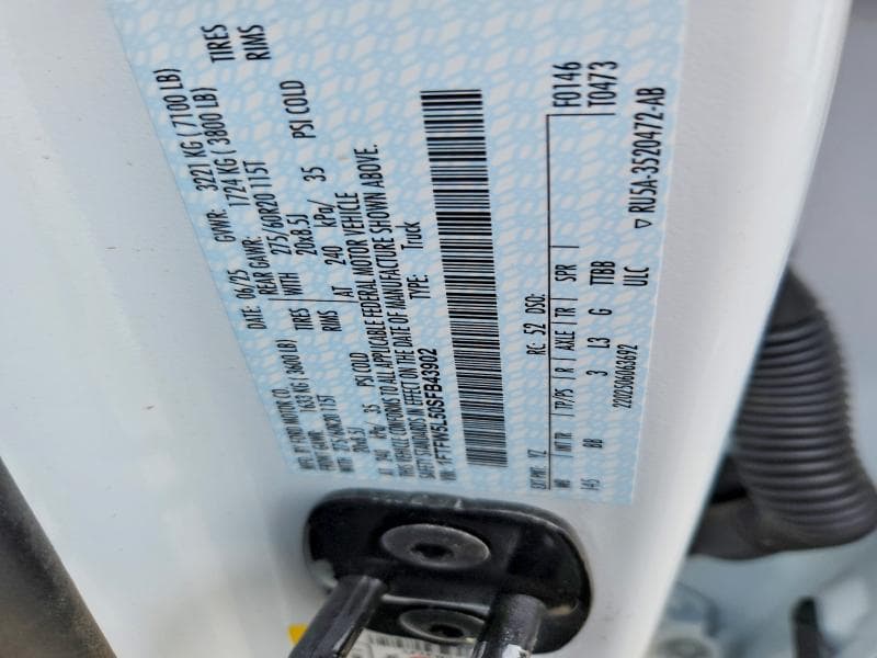 2025 FORD F150 LARIAT 12