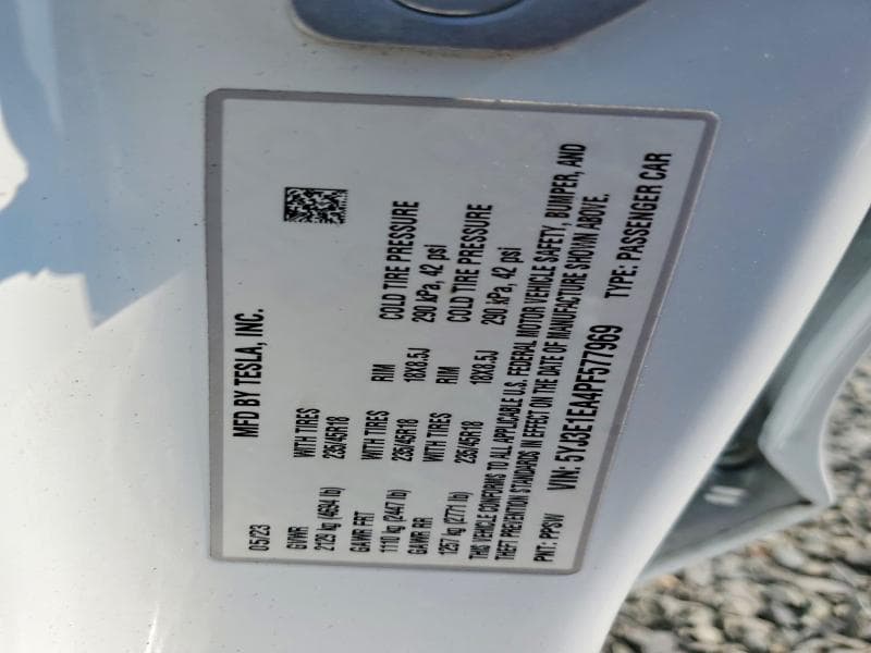 2023 TESLA MODEL 3 13