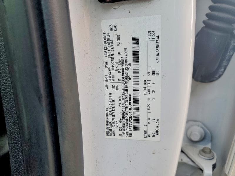 2017 FORD F250 SUPER DUTY 12