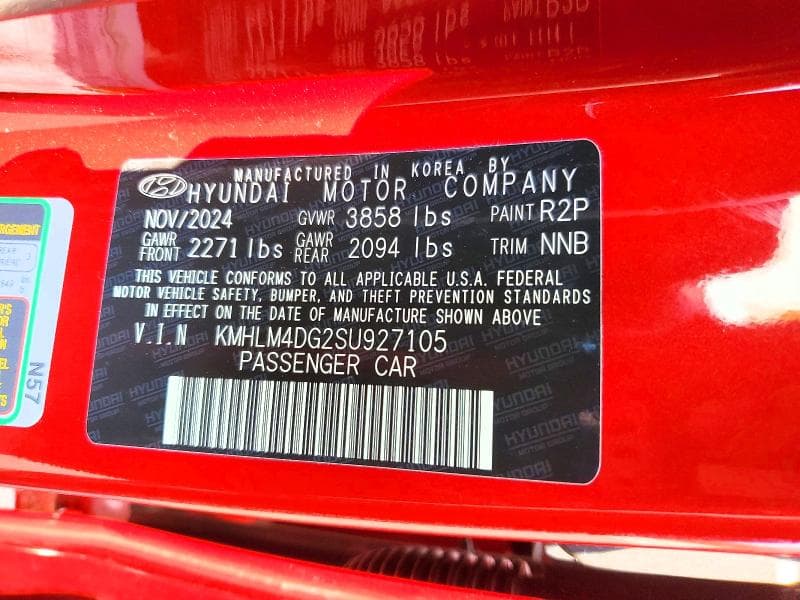 2025 HYUNDAI ELANTRA SEL SPORT 13