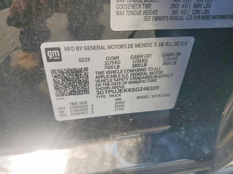 2025 GMC SIERRA K1500 ELEVATION-L 12
