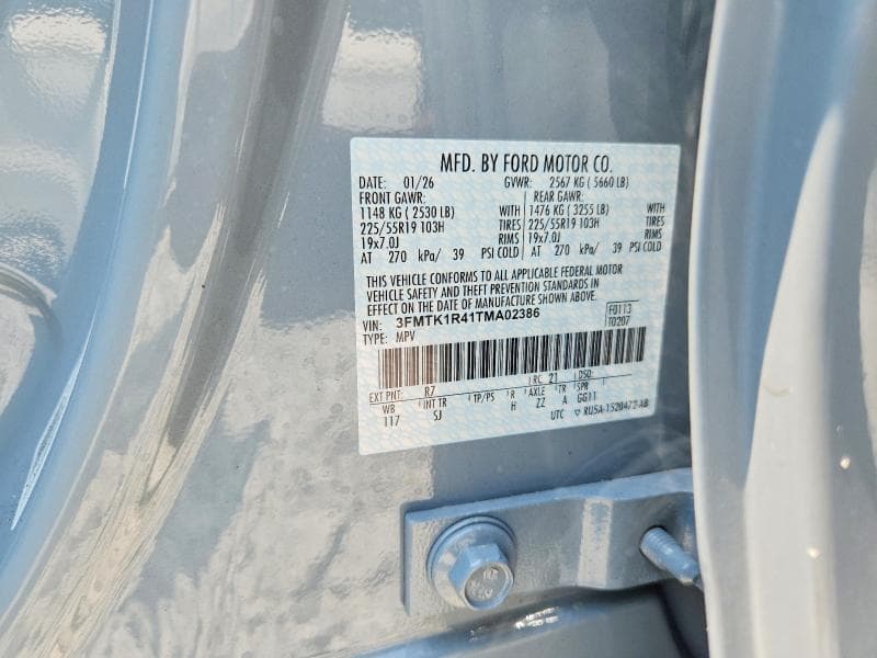 2026 FORD MUSTANG MACH-E SELECT 12