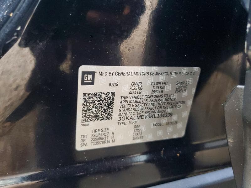 2019 GMC TERRAIN SLE 13