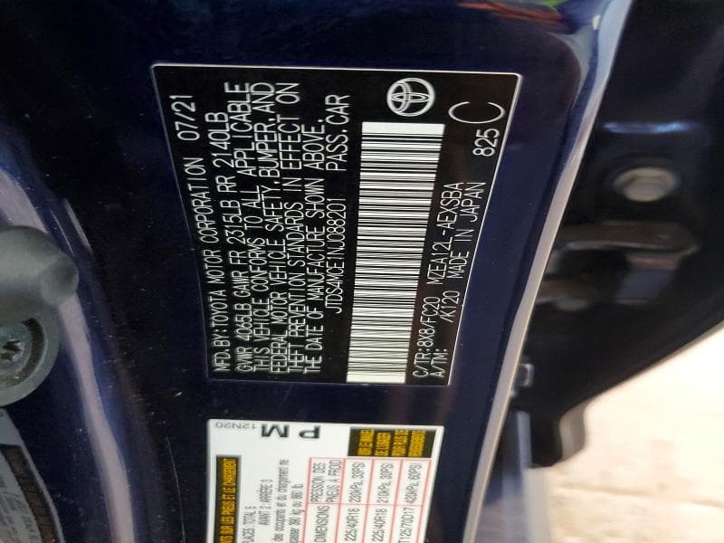2022 TOYOTA COROLLA SE 12