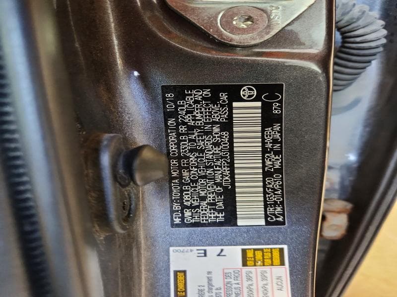 2018 TOYOTA PRIUS PRIME PLUS 13