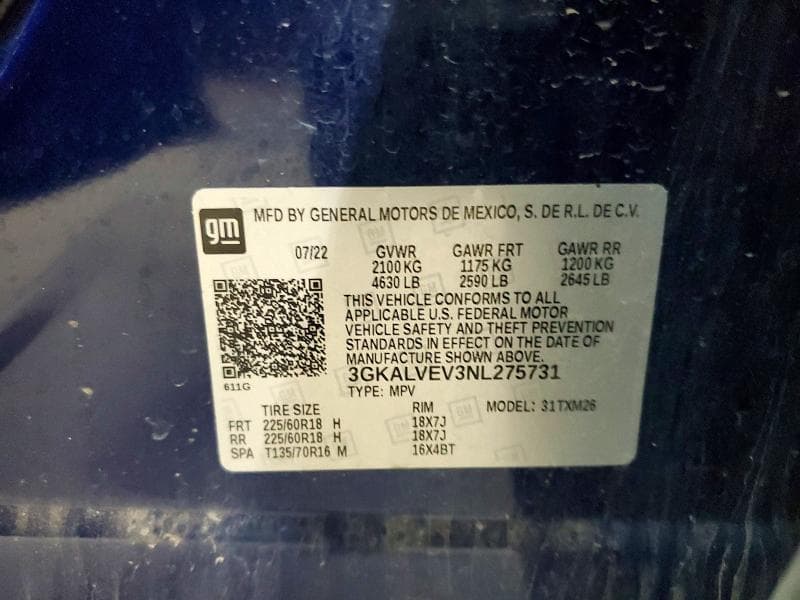 2022 GMC TERRAIN SLT 13