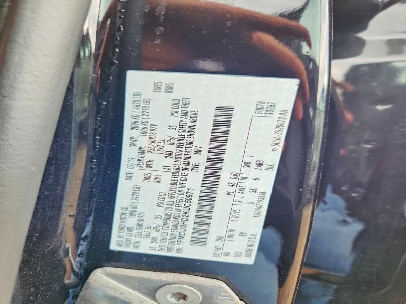 2019 FORD ESCAPE SEL 13