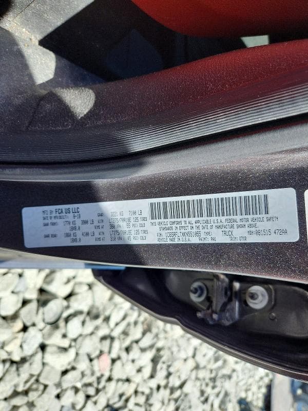 2019 RAM 1500 REBEL 12