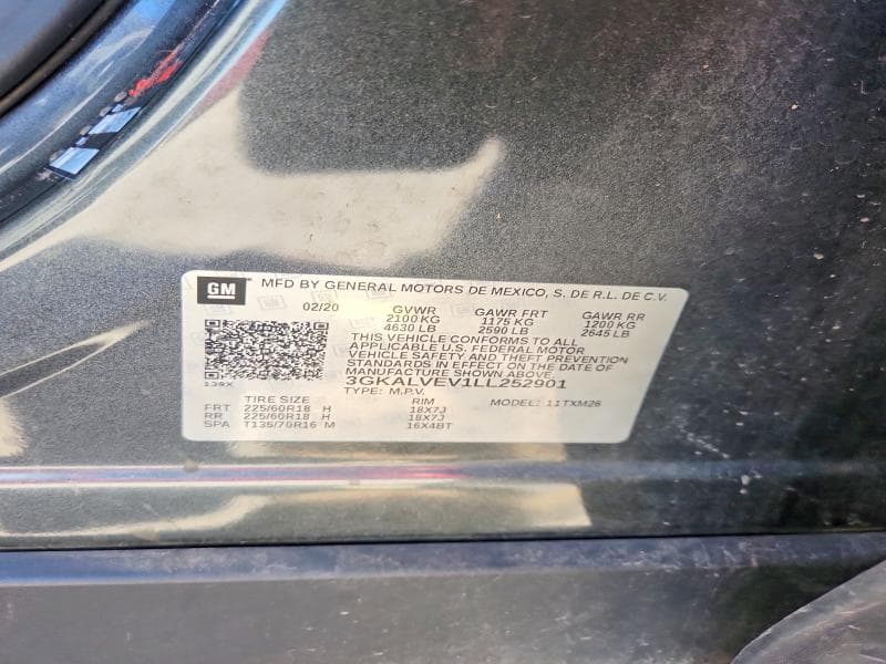2020 GMC TERRAIN SLT 13