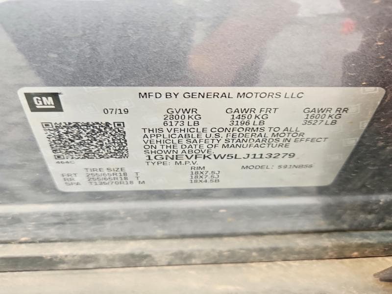 2020 CHEVROLET TRAVERSE LS 13