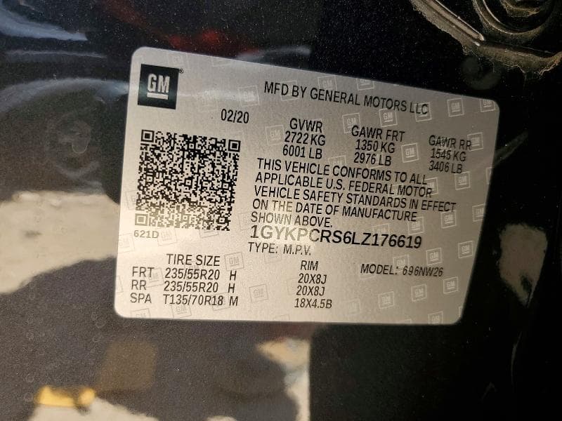 2020 CADILLAC XT6 PREMIUM LUXURY 12