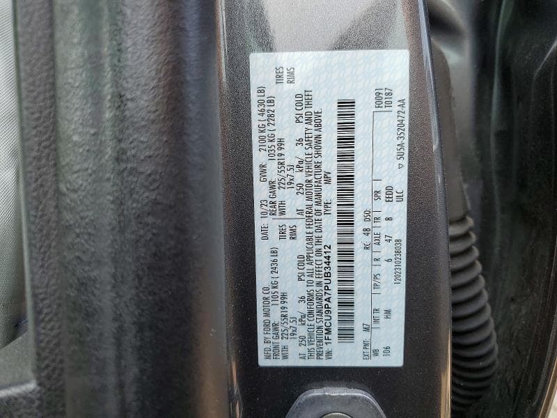 2023 FORD ESCAPE ST LINE ELITE 13