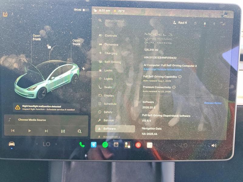 2021 TESLA MODEL 3 9