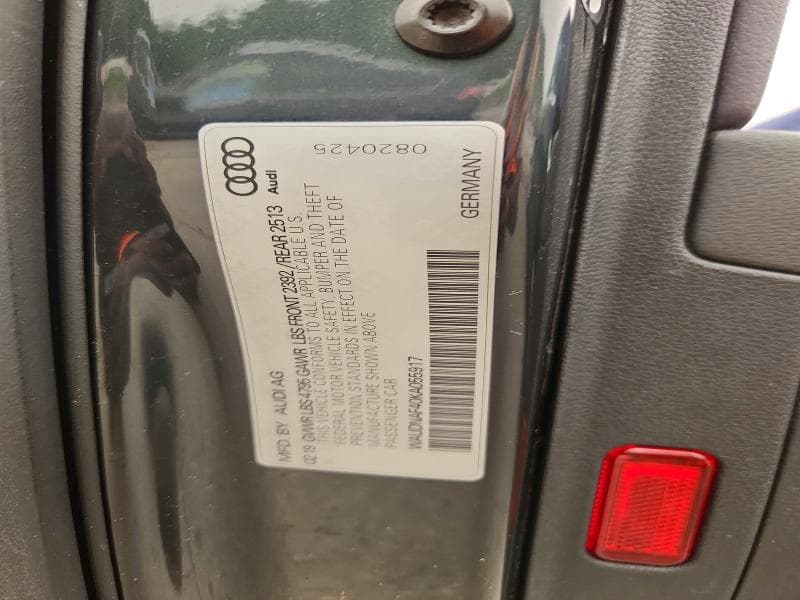 2019 AUDI A4 PREMIUM 12