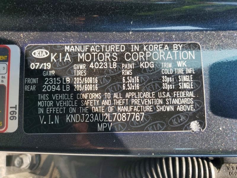 2020 KIA SOUL LX 14