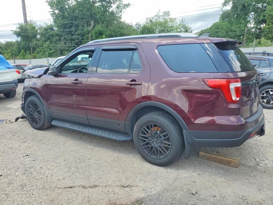 2018 FORD EXPLORER XLT 2