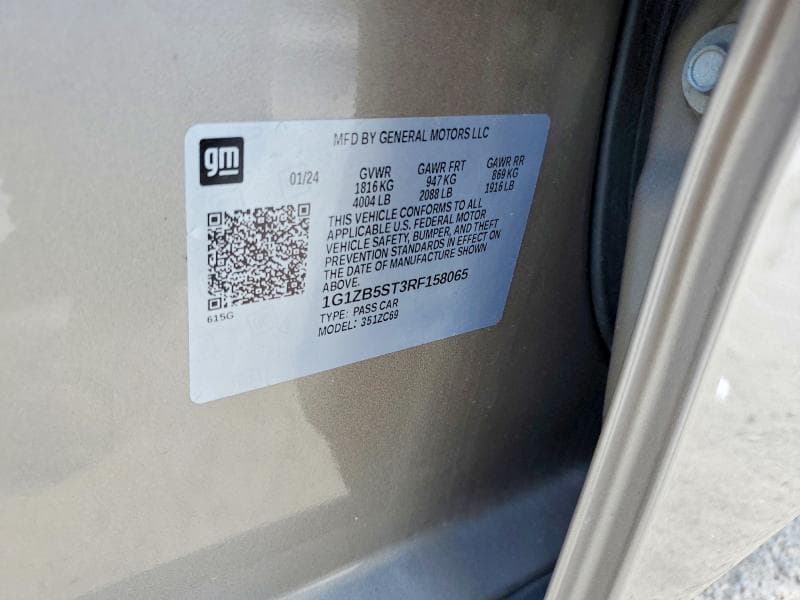 2024 CHEVROLET MALIBU LS 12