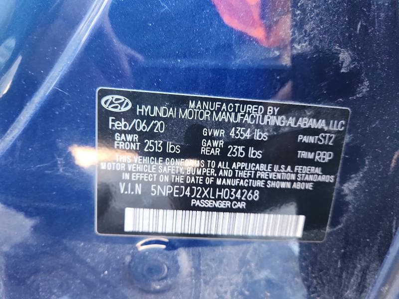 2020 HYUNDAI SONATA SEL PLUS 12