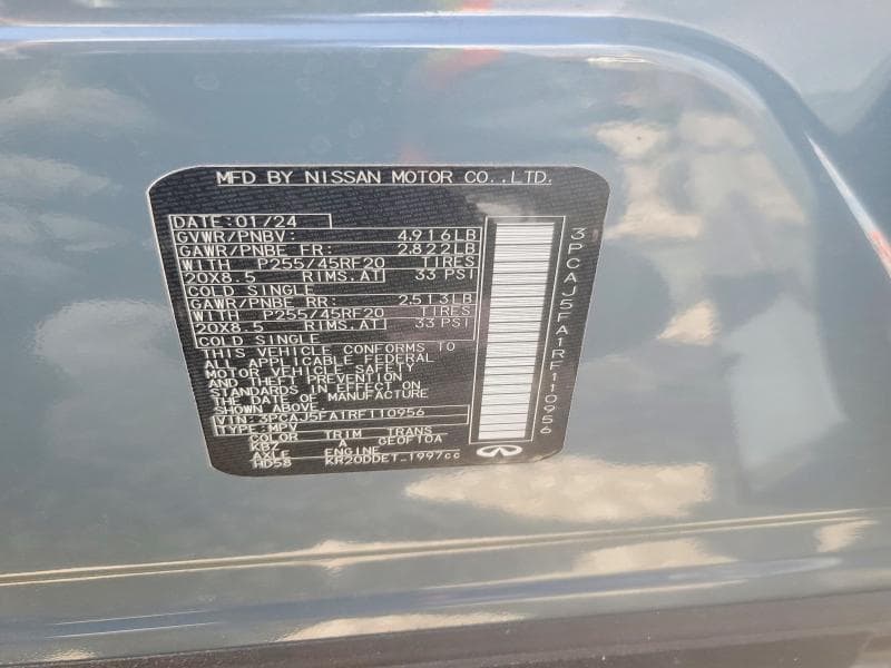 2024 INFINITI QX50 SPORT 12
