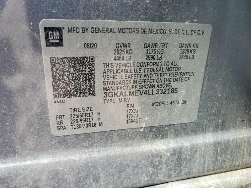 2020 GMC TERRAIN SLE 13