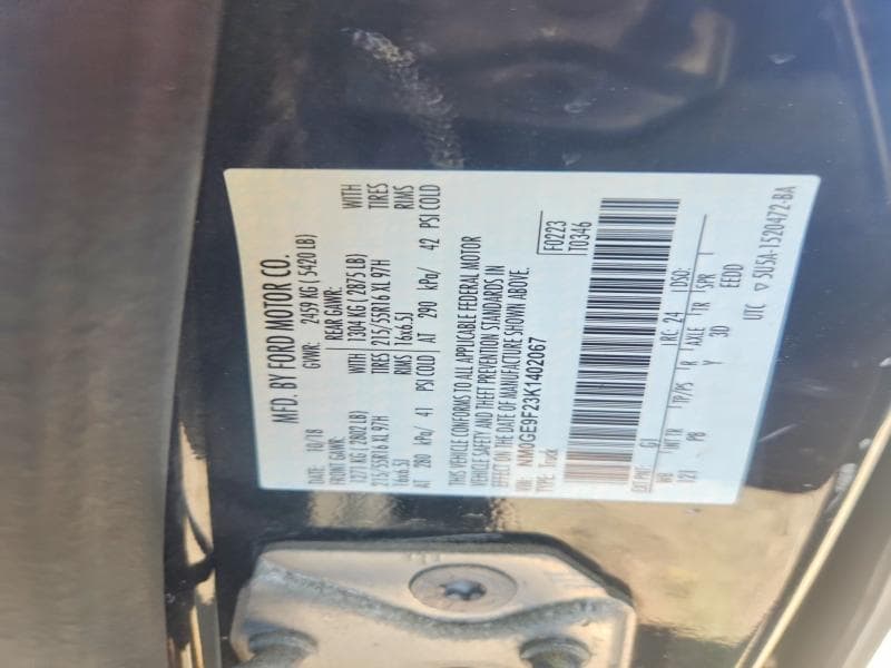 2019 FORD TRANSIT CONNECT XLT 13