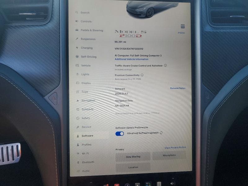 2019 TESLA MODEL S 9
