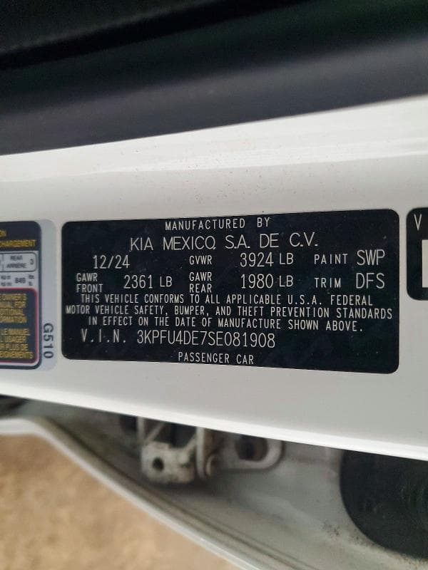 2025 KIA K4 EX 13