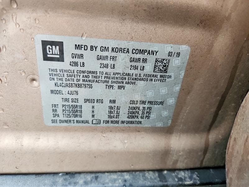 2019 BUICK ENCORE PREFERRED 12