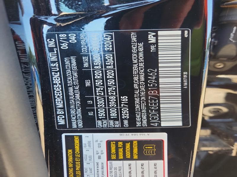 2018 MERCEDES-BENZ GLS 450 4MATIC 14