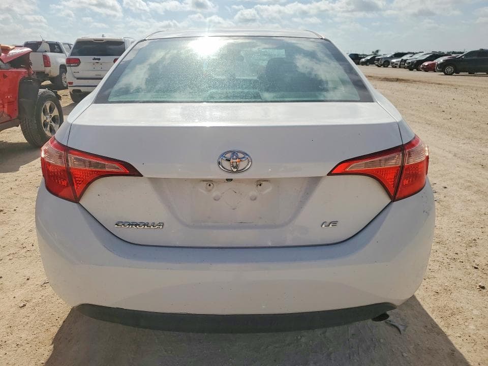2017 TOYOTA COROLLA LE 6