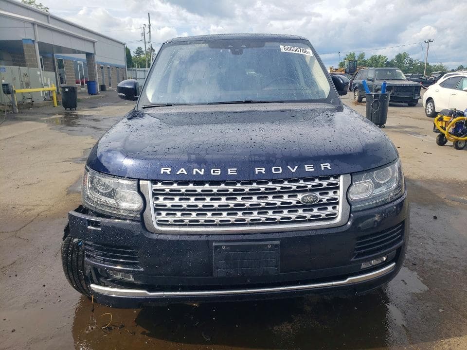 2017 LAND ROVER RANGE ROVER HSE 5