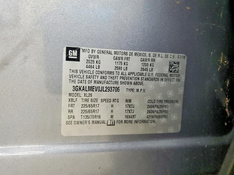 2018 GMC TERRAIN SLE 12