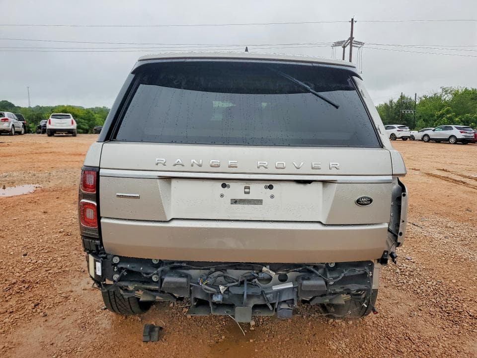 2018 LAND ROVER RANGE ROVER SUPERCHARGED 6