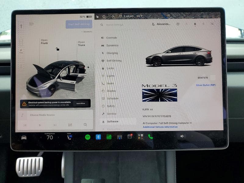 2026 TESLA MODEL 3 9