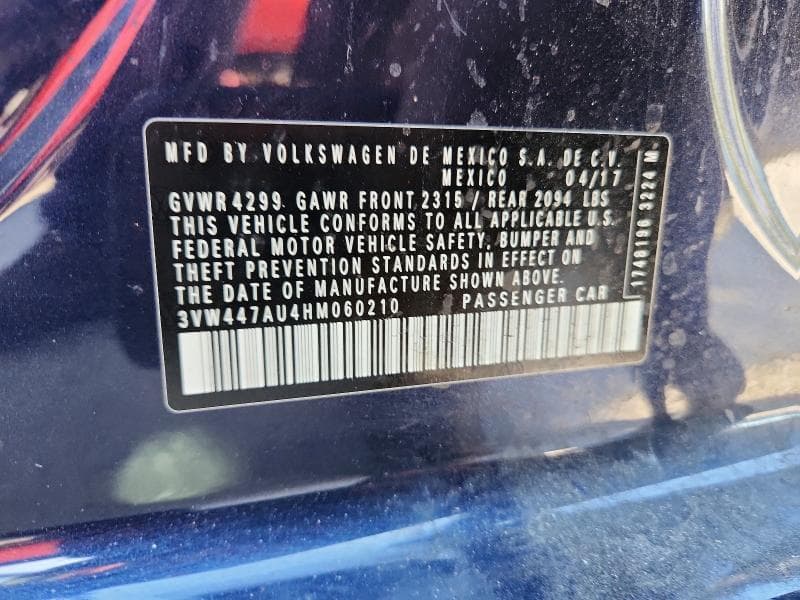 2017 VOLKSWAGEN GTI S/SE 12