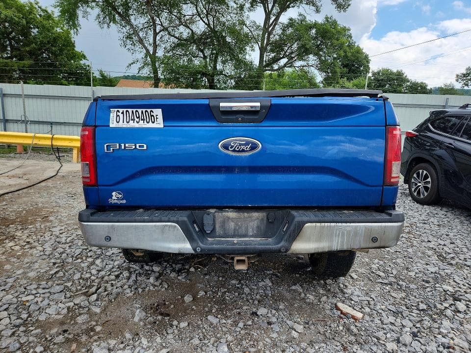 2017 FORD F150 SUPER CAB 6