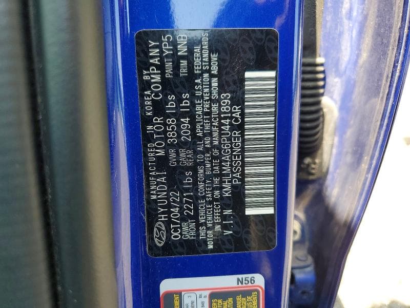 2023 HYUNDAI ELANTRA SEL 12