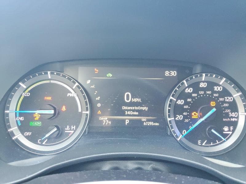 2020 TOYOTA HIGHLANDER HYBRID XLE 9
