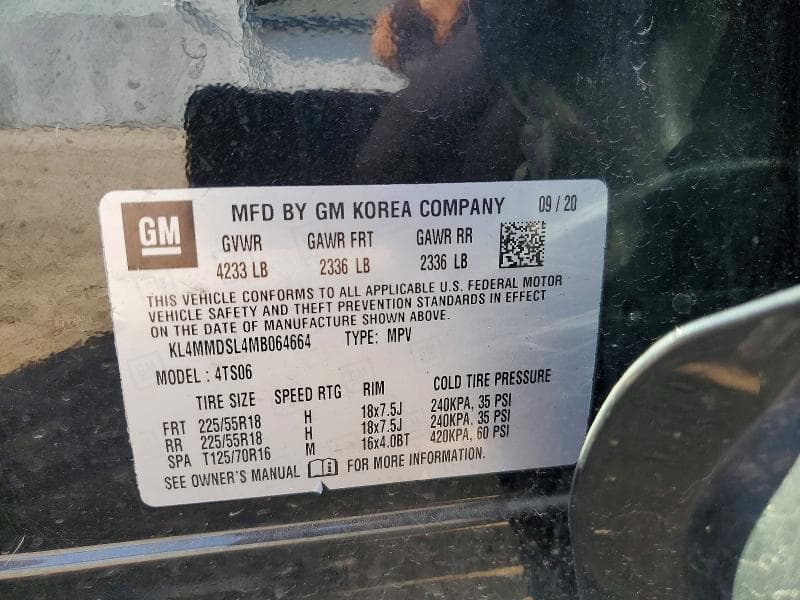 2021 BUICK ENCORE GX SELECT 13
