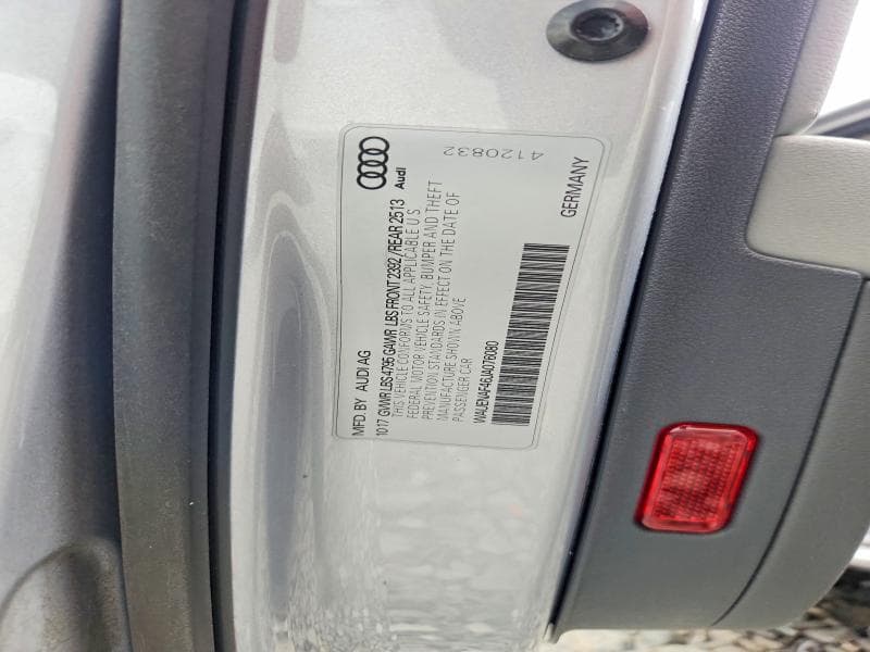2018 AUDI A4 PREMIUM PLUS 12