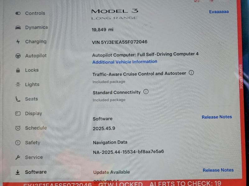 2025 TESLA MODEL 3 9