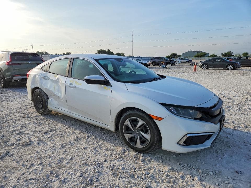 2019 HONDA CIVIC LX 4